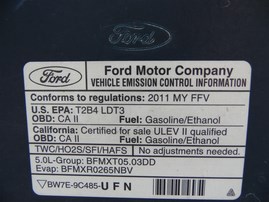 2011 Ford F-150 XLT Navy Blue 5.0L AT 4WD #F22080